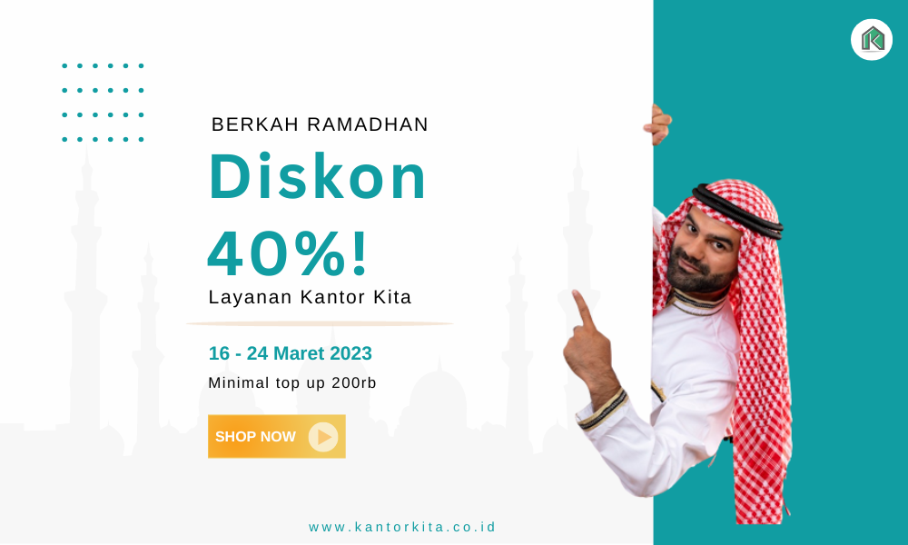 <strong>Gunakan Aplikasi Absensi Kantor Kita dan Dapatkan Diskon 40%</strong>